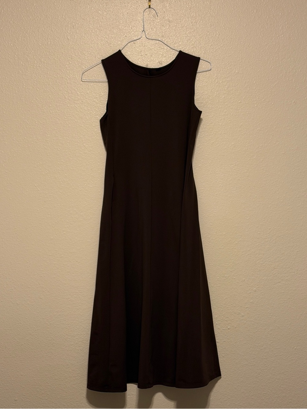 Uniqlo Dark Brown Stretchy Dress